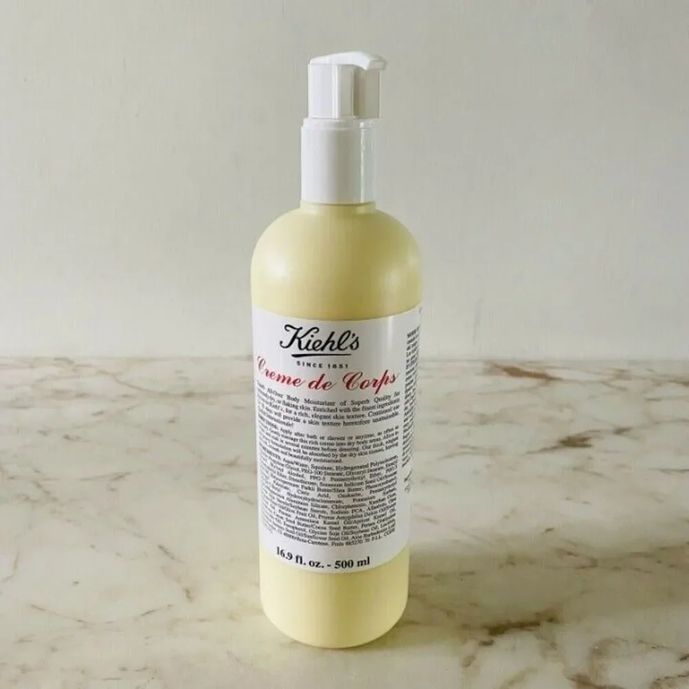 KIEHL'S Creme De Corps - Body Lotion with Cocoa Butter 16.9 fl oz / 500 ml